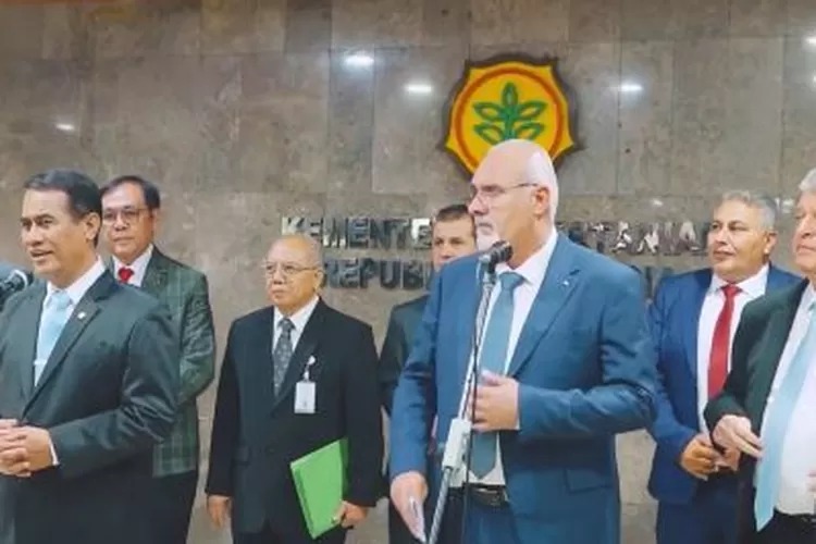Indonesia-Palestina Jalin Kerja Sama Pangan, Mentan Amran Siapkan 20 Ribu Hektare untuk Zona Solidaritas
